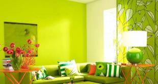 Green curtains in the interior - unique tips for creating a fresh design